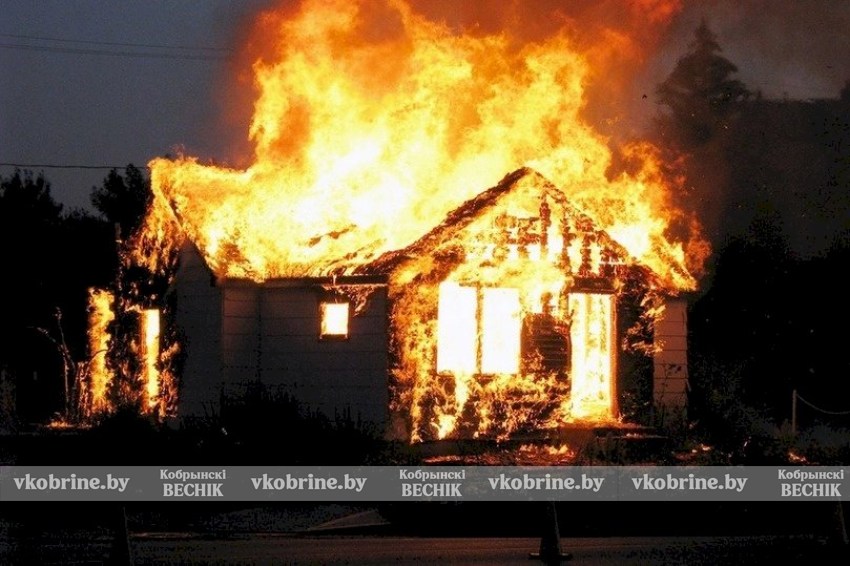 Ужасная трагедия в Щучинском районе - пожар унес жизнь 2 человек