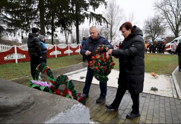 На Кобринщине почтили память жертв геноцида