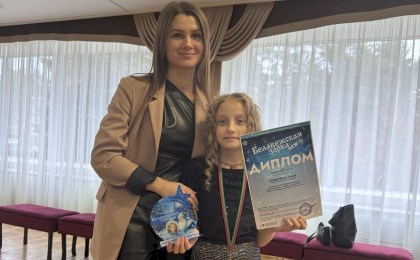 Первые шаги к большой сцене: как юная артистка Анна Андрейчук из Стригово покорила жюри в Бресте