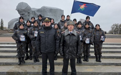 Воспитанники кобринского ВПК «Стражи» принесли клятву на верность Родине (ФОТО И ВИДЕО)
