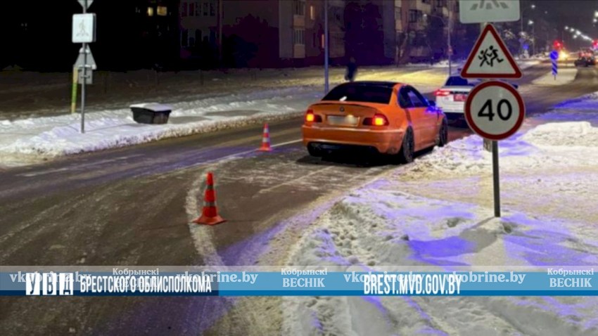 В Кобрине сбили юного пешехода: подробности происшествия