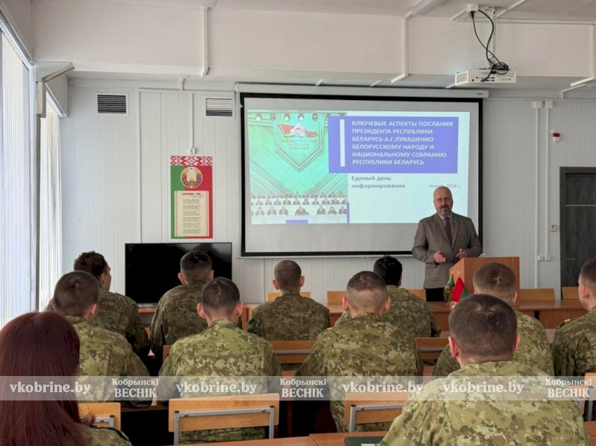 Обсудили векторы развития страны - Единый день информирования с делегатом ВНС Дмитрием Беловым прошел на погранзаставе «Дивин» 