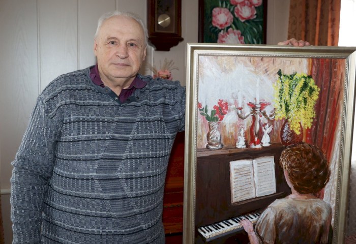 Георгий Дулько из д. Большие Лепесы: «Живопись дает возможность увековечить яркие моменты жизни»