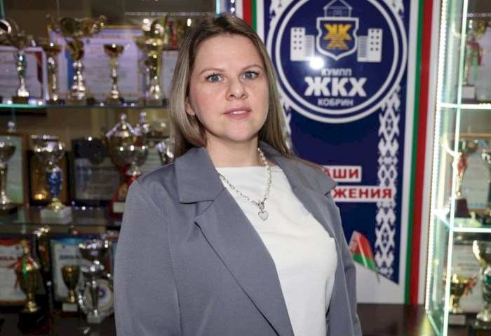 Молодой специалист Кобринского ЖКХ Екатерина Крук: «Приятно осознавать, что твой труд делает жизнь людей комфортнее