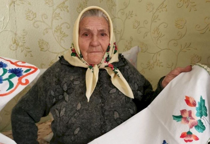 Хранительница уюта из деревни Болота Мария Игнатюк отметила свое 85-летие