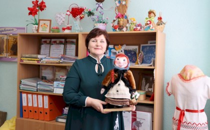 Натхняць на поспех - творчы свет Таццяны Брухан, настаўніцы працоўнага навучання Верхалескай сярэдняй школы