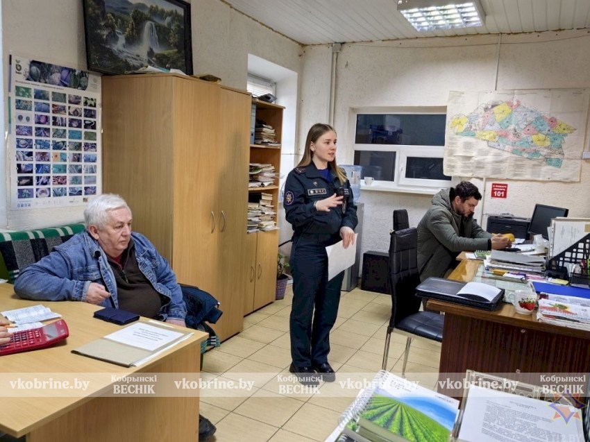Кобринский РОЧС напоминает о важном - как в районе проходит акция «За безопасность вместе»