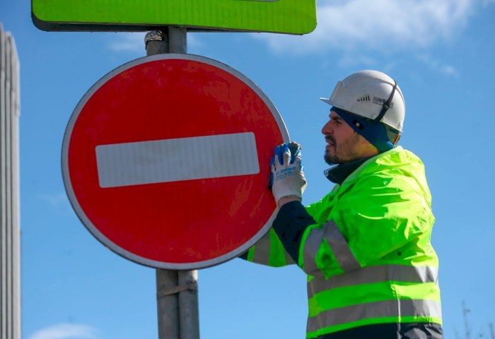 Ограничение движения по ул. Николаева в Кобрине - смотрите график