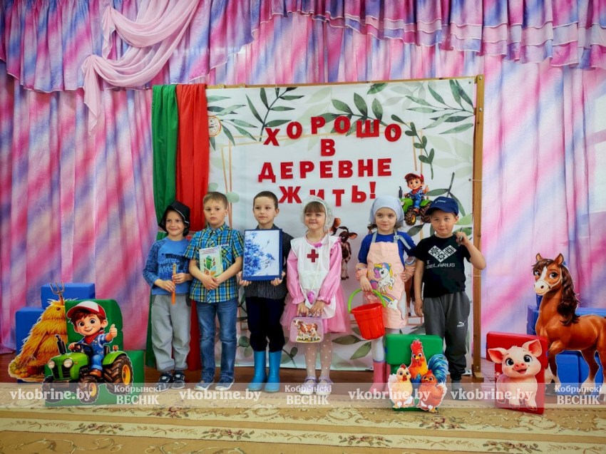 С любовью к родной земле: как дошколята из Еремичей в мир сельских профессий погружались