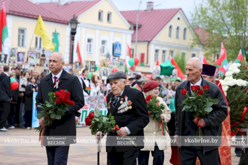 Священный май: Кобринщина помнит каждого, кто подарил нам мир. Митинг-реквием 