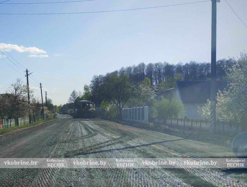 Благоустройство в действии: в д. Рыбна обновили улицу Центральную