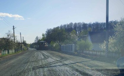Благоустройство в действии: в д. Рыбна обновили улицу Центральную